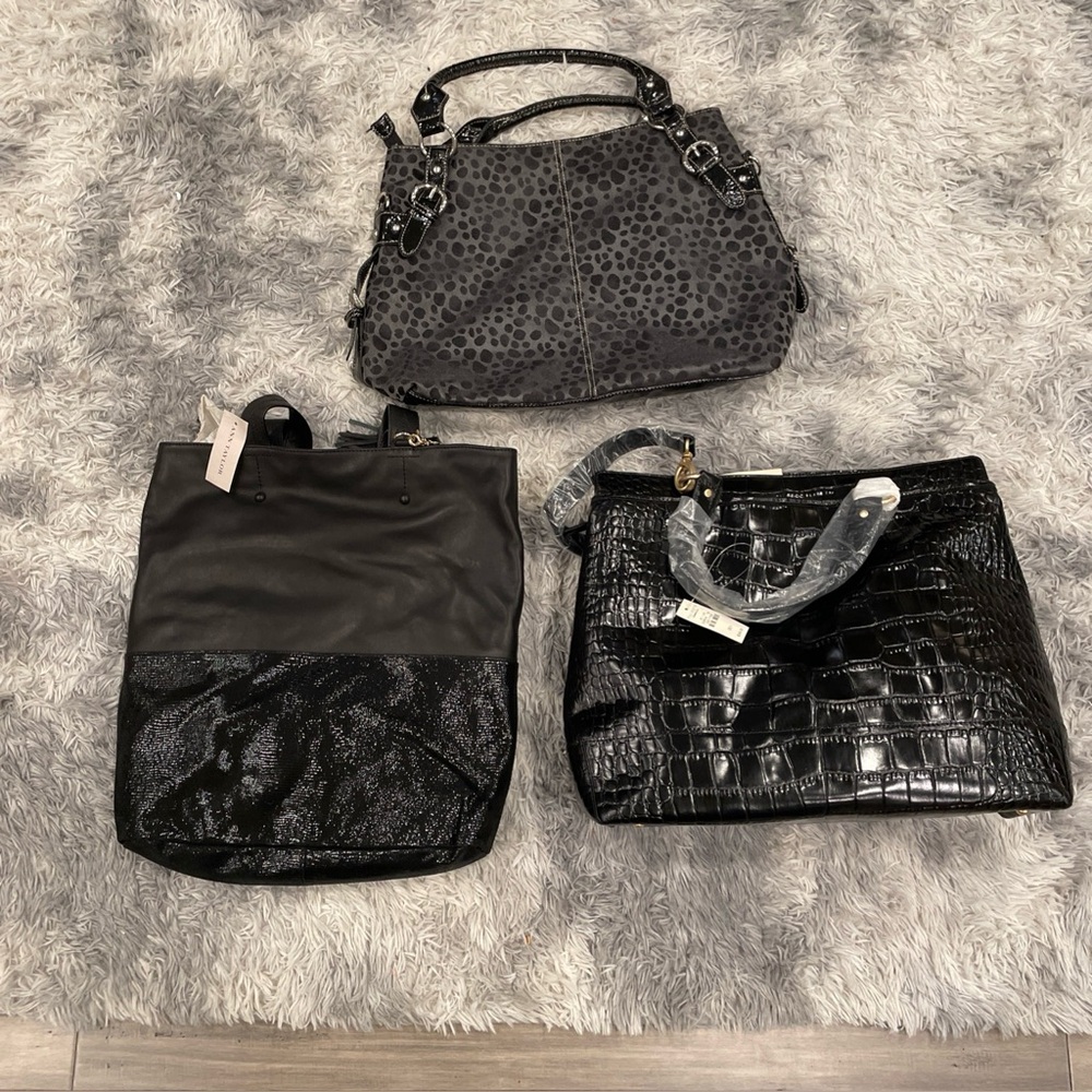 Stylish Women's Handbag 3 for 1 price. Ann Taylor, Talbots and New Directions